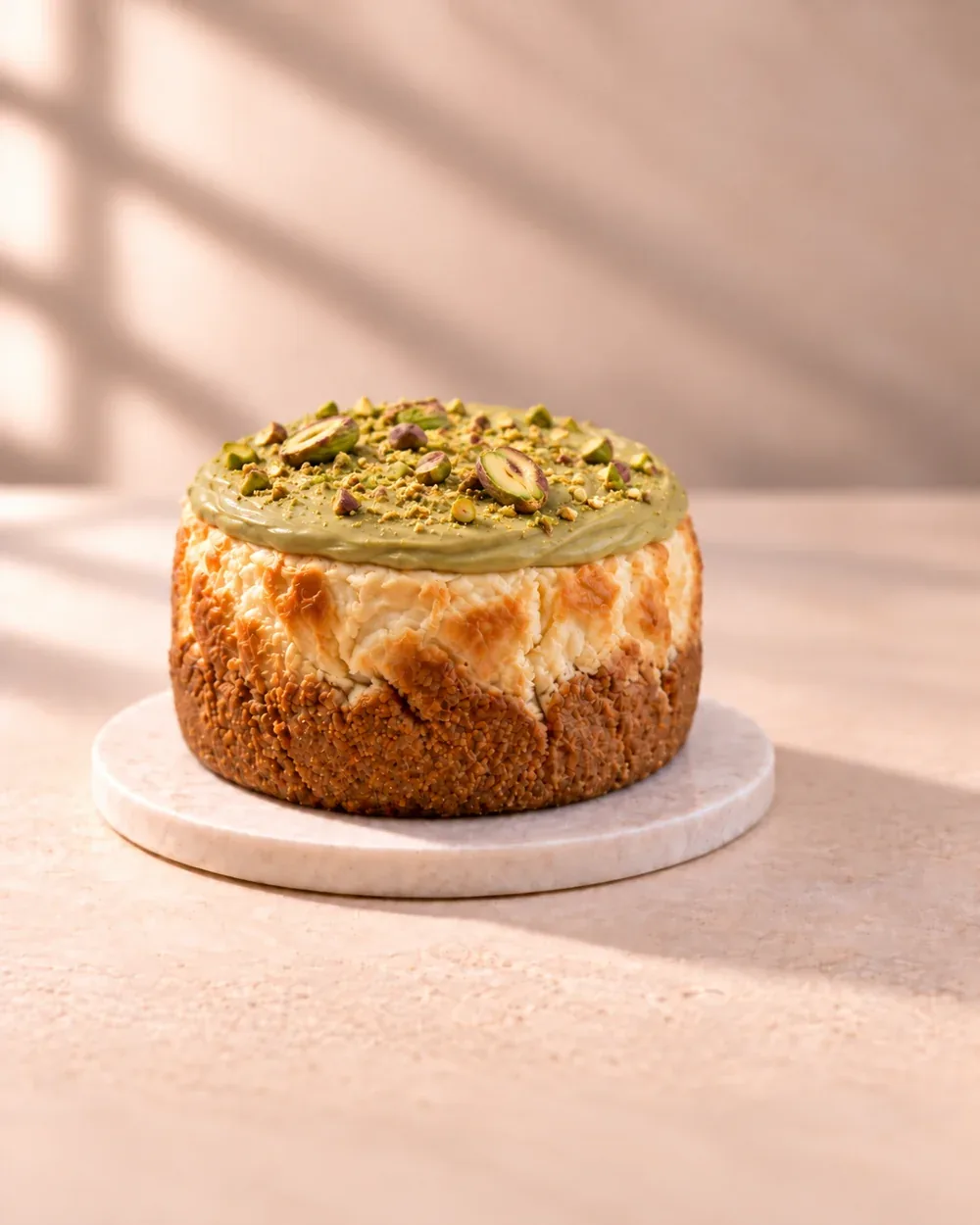 Cheesecake de crema de pistacho de Martcookies